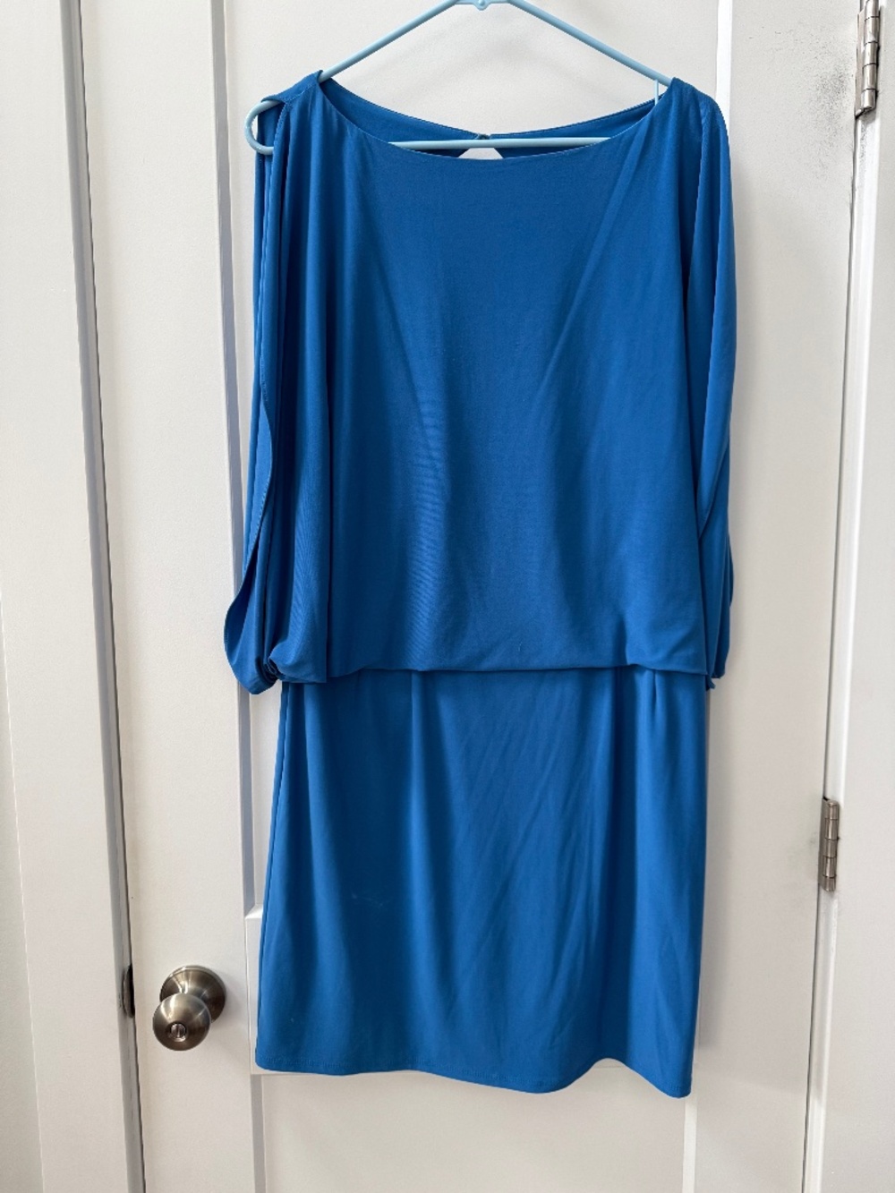 Royal Blue Midi Dress